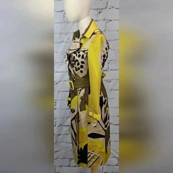 NWT Burberry Prorsum Trench Coat Jacket Willow Green Fashion Label $3999 2 US - Picture 5 of 16